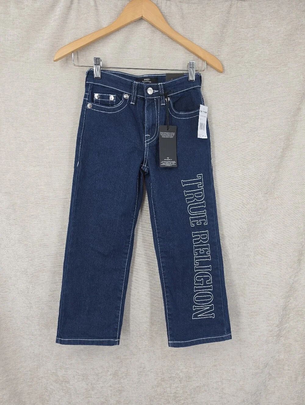 True Religion Bobby Relaxed Baggy Boy's Jeans NWT Size 6